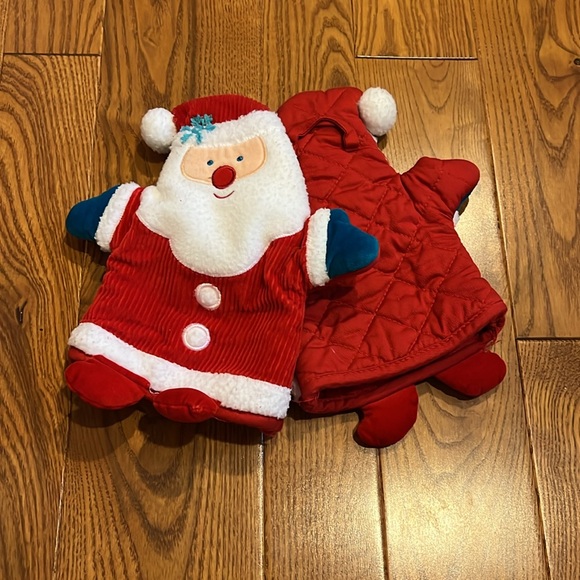 2 Santa Claus oven mitts - Picture 4 of 12